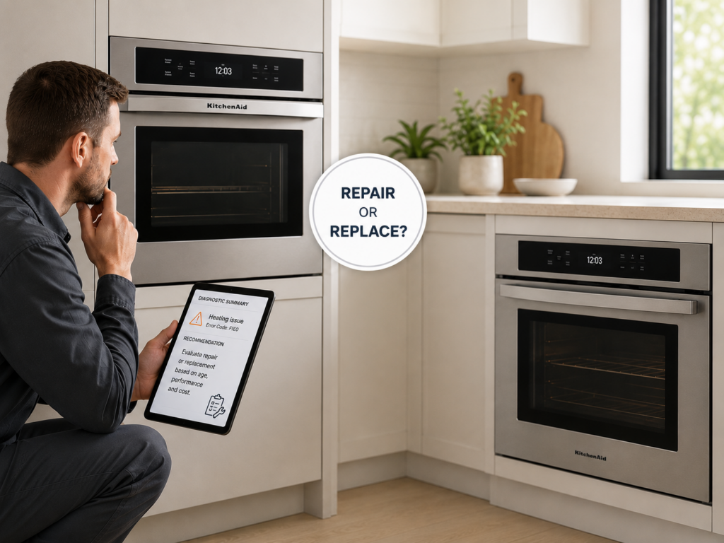 is it worth repairing a kitchenaid oven