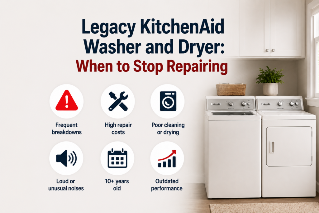 Legacy KitchenAid Washer and Dryer