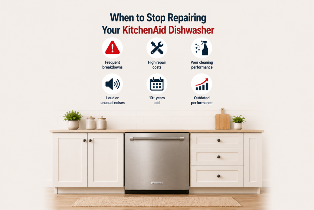 when not to repair kitchenaid fridge
