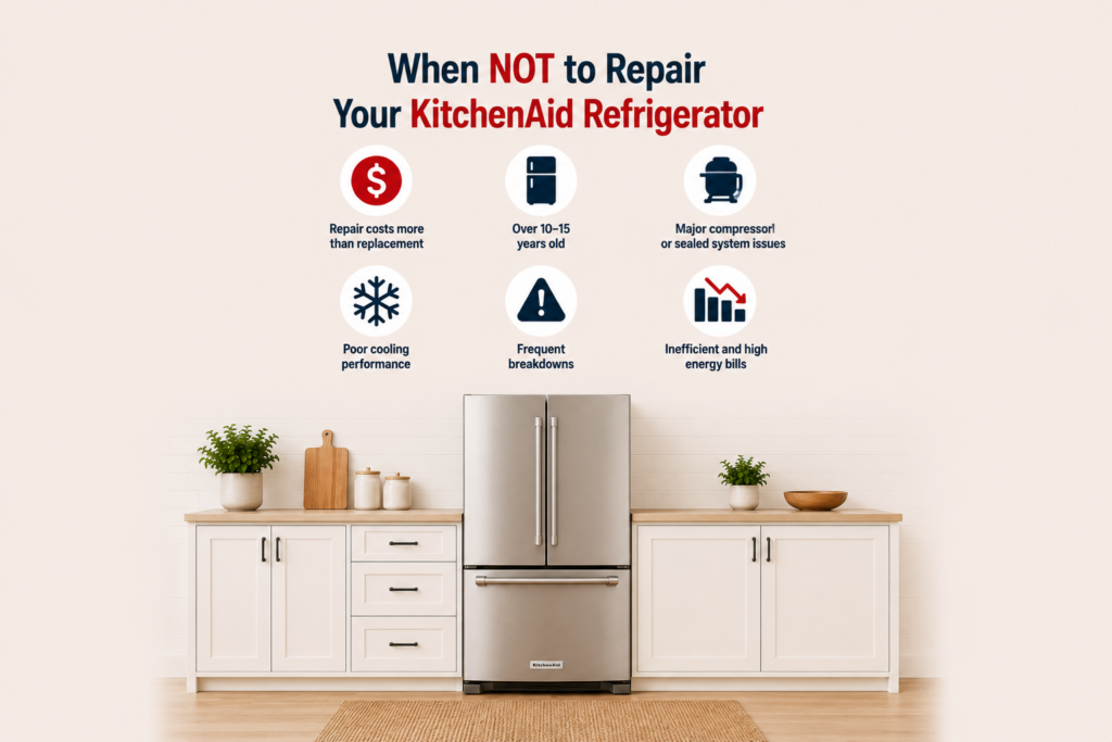 kitchenaid fridge repair