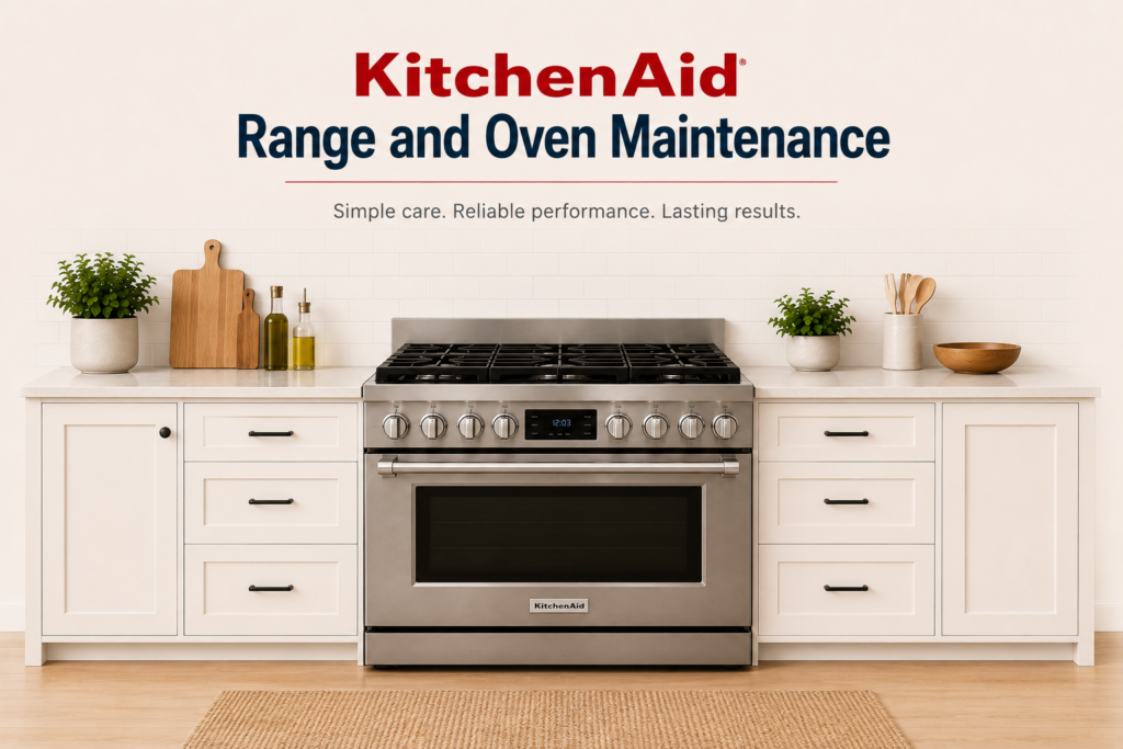 kitchenaid range repair and maintenance
