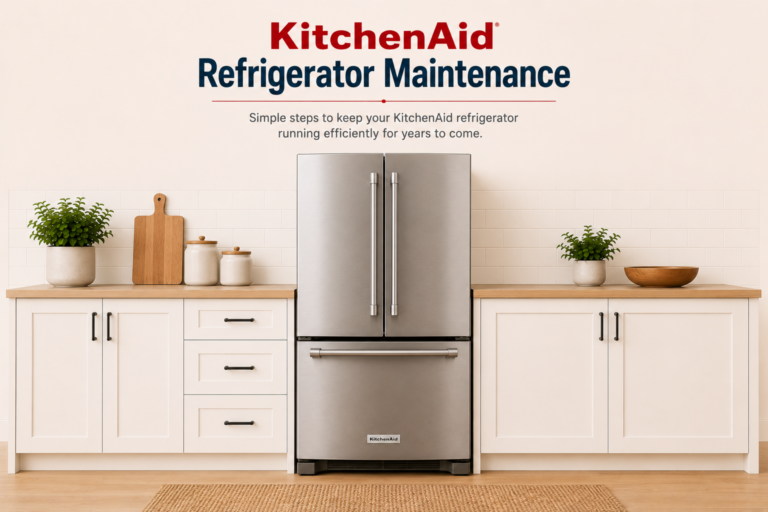 kitchenaid fridge maintenance
