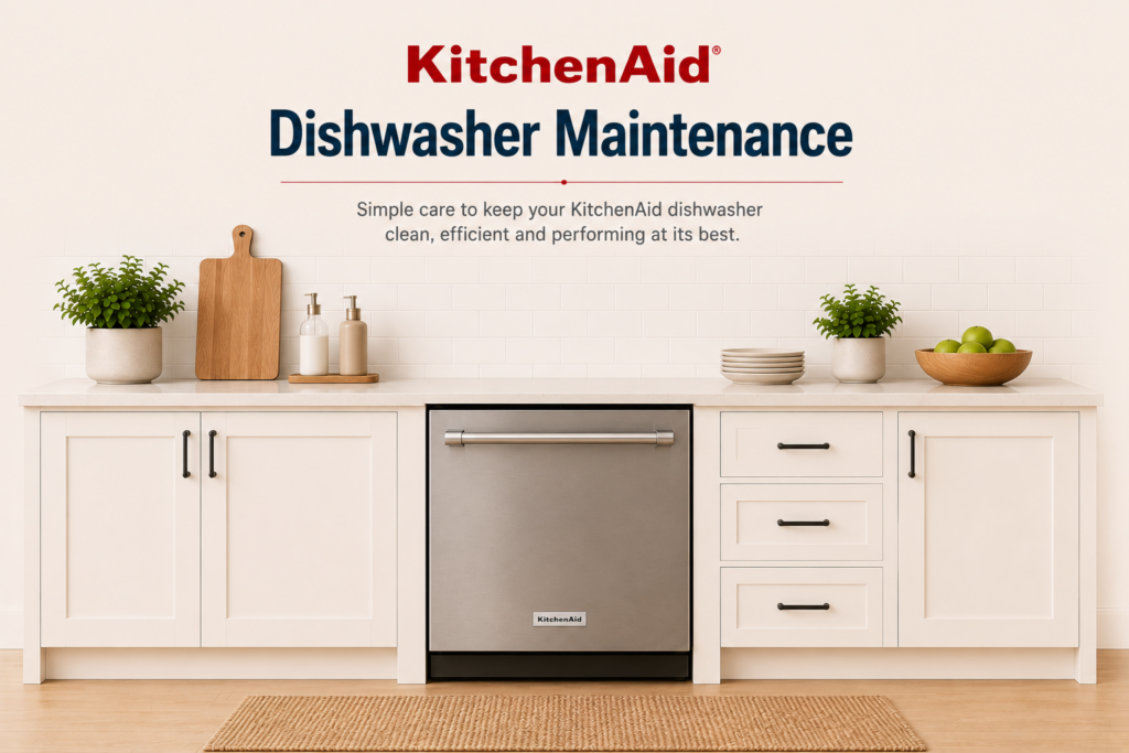 kitchenaid dishwasher maintenance guide